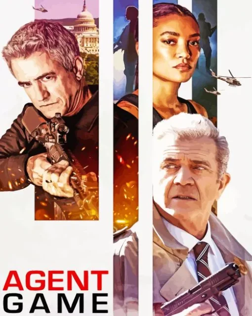 Agent Game Mel Gibson Diamond Painting