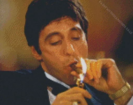 Al Pacino Scarface Diamond Painting