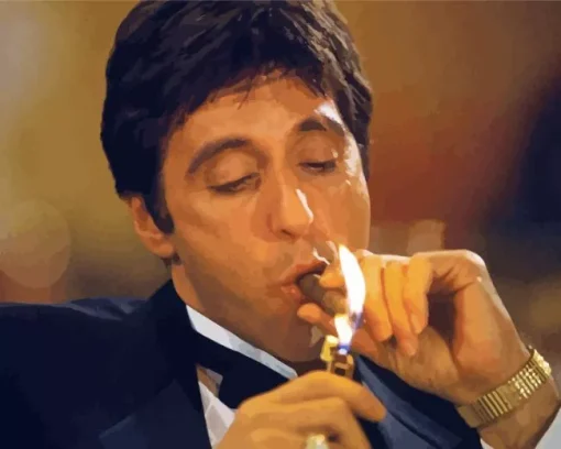 Al Pacino Scarface Diamond Painting