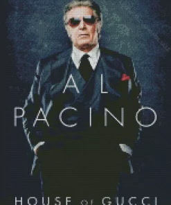 Al Pacino In House Of Gucci Poster Diamond Painting