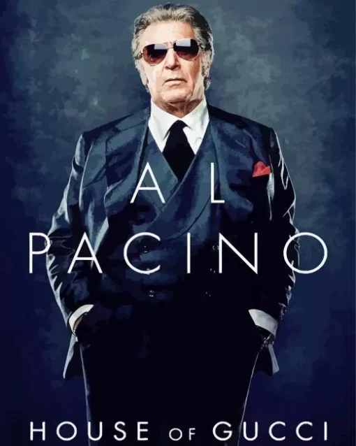 Al Pacino In House Of Gucci Poster Diamond Painting