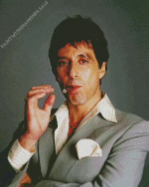 Al Pacino Smoking Diamond Painting