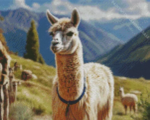 Alpaca Diamond Painting