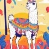 Alpaca Art Diamond Painting