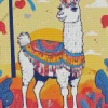 Alpaca Art Diamond Painting