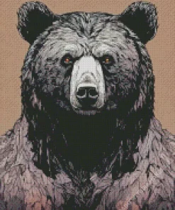 American Black Bear Diamond Painting