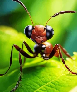 Ant On A Leaf Diamond Painting