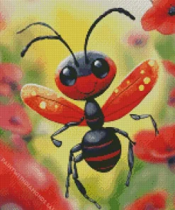 Ant With Wings Diamond Painting