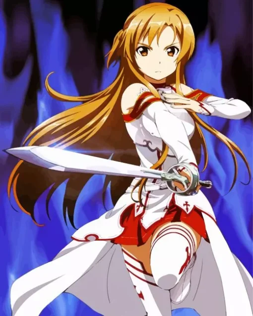 Asuna Sword Art Online Diamond Painting