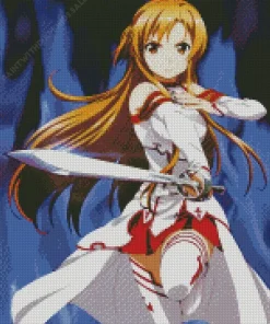 Asuna Sword Art Online Diamond Painting