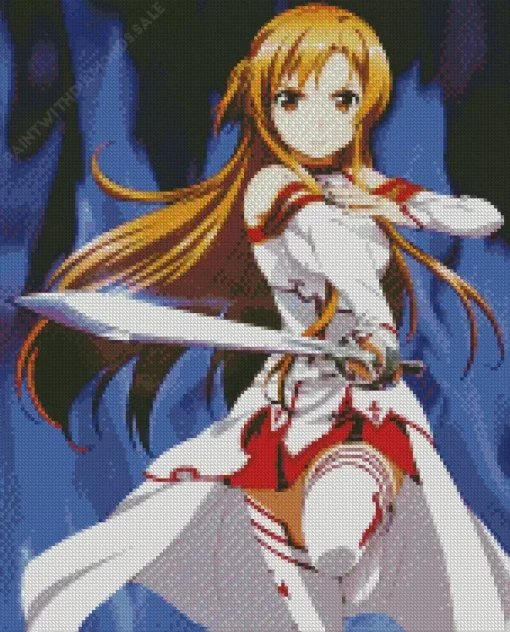 Asuna Sword Art Online Diamond Painting