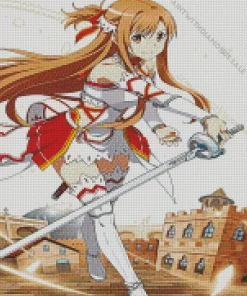 Asuna Character Diamond Painting