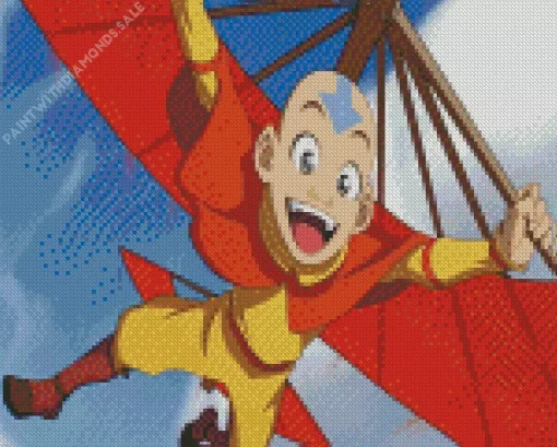 Avatar The Last Airbender Aang Diamond Painting