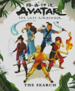 Avatar The Last Airbender Anime Diamond Painting