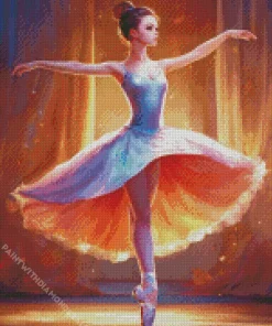 Ballet Girl Diamond Painting