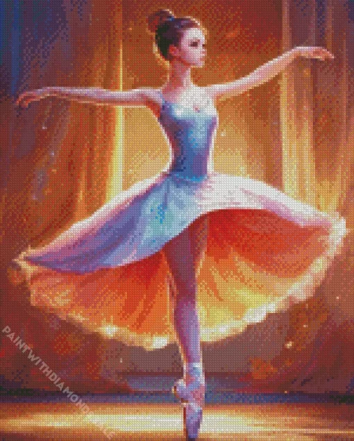 Ballet Girl Diamond Painting