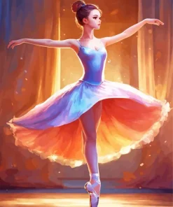 Ballet Girl Diamond Painting