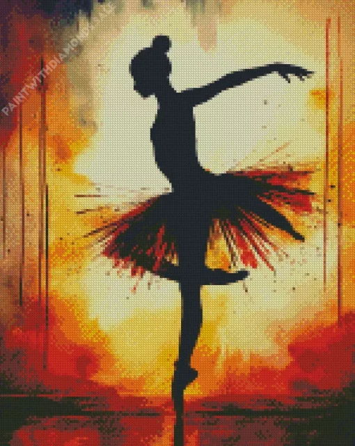 Ballet Girl Art Diamond Painting