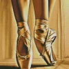 Ballet Girl Feet Diamond Painting