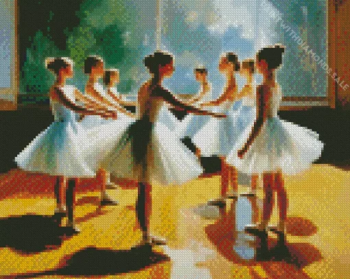 Ballet Girls Diamond Painting