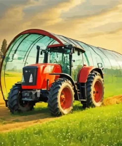 Belarusian Tractor Diamond Painting