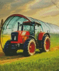 Belarusian Tractor Diamond Painting