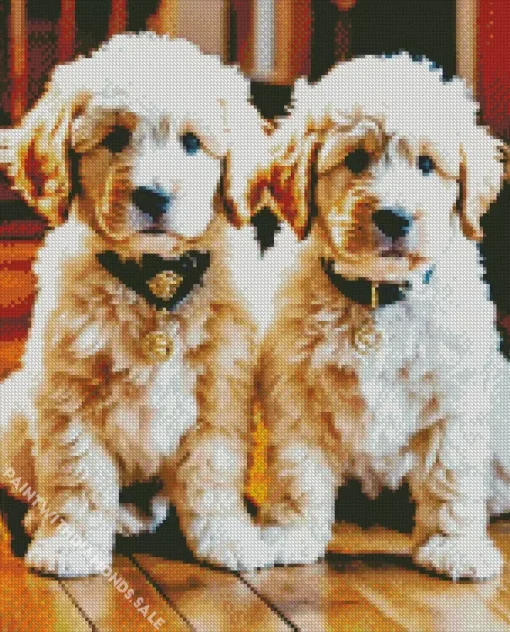 Bernedoodle Diamond Painting