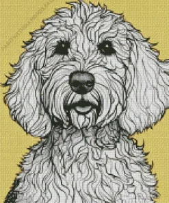 Bernedoodle Art Diamond Painting