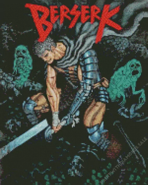 Berserk Anime Poster Diamond Painting