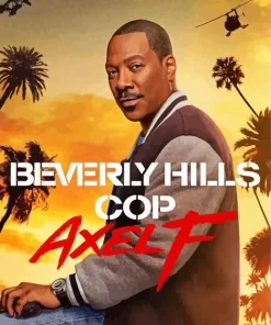 Beverly Hills Cop Axel F Eddie Murphy Diamond Painting