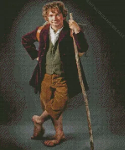 Bilbo Baggins Character Diamond Painting