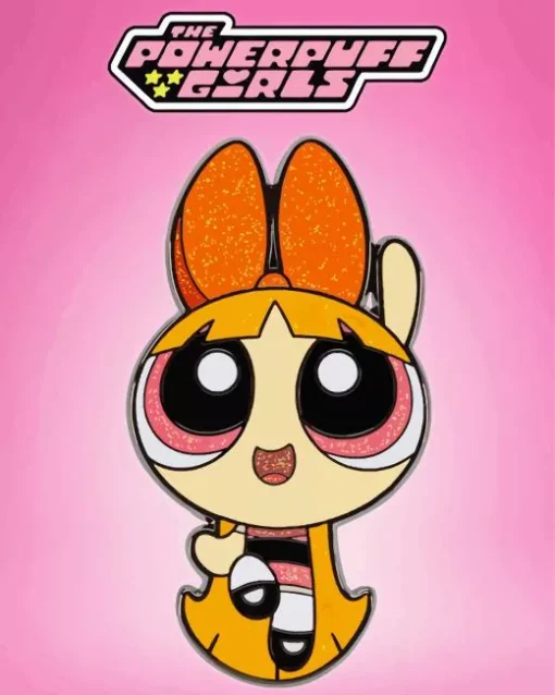 Blossom In The Powerpuff Girls Diamond Painting