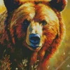 Brown Bear Animal Diamond Painting