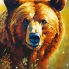 Brown Bear Animal Diamond Painting