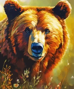 Brown Bear Animal Diamond Painting