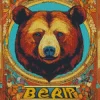 Brown Bear Poster Diamond Painting