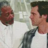 Bruce Almighty Morgan Freeman Diamond Painting