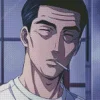 Bunta Fujiwara Initial D Diamond Painting