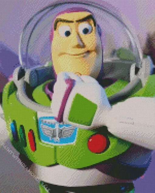 Buzz Lightyear Character Diamond Painting