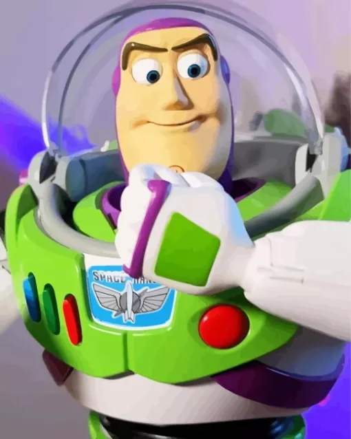 Buzz Lightyear Character Diamond Painting