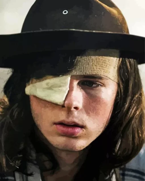 Carl Grimes Character Art Diamond Painting