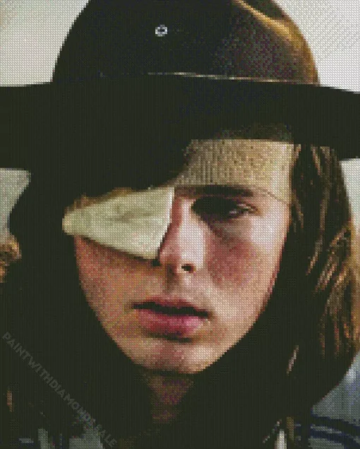 Carl Grimes Character Art Diamond Painting