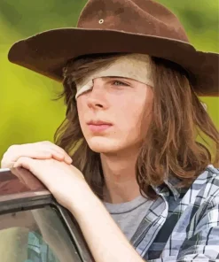 Carl Grimes The Walking Dead Diamond Painting