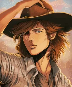 Carl Grimes Art Diamond Painting