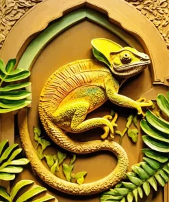 Chameleon Diamond Painting