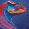 Chameleon Side Profile Diamond Painting