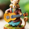 Chipmunk With Guitar Diamond Painting