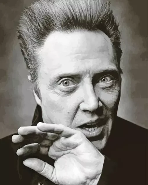 Christopher Walken Diamond Painting