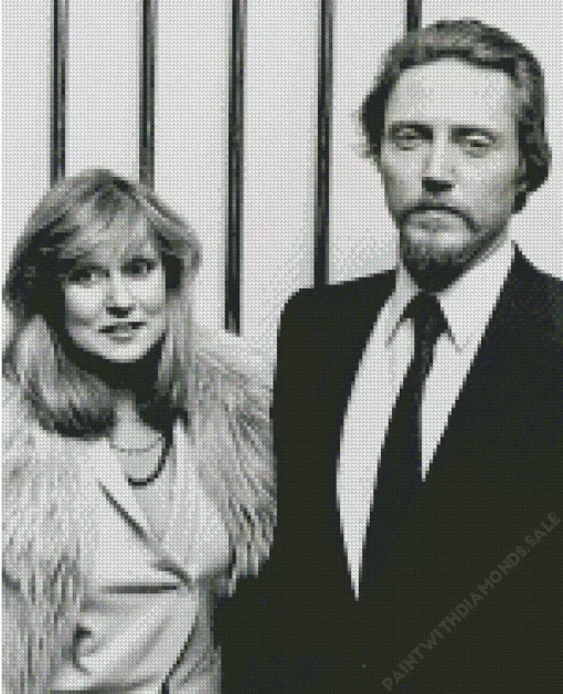 Christopher Walken And His Wife Diamond Painting