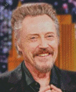 Christopher Walken Smiling Diamond Painting